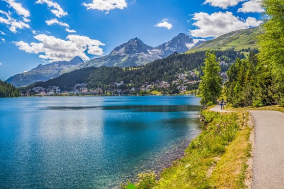 St. Moritz-Innsbruck kerékpártúra az Inn-folyó mentén